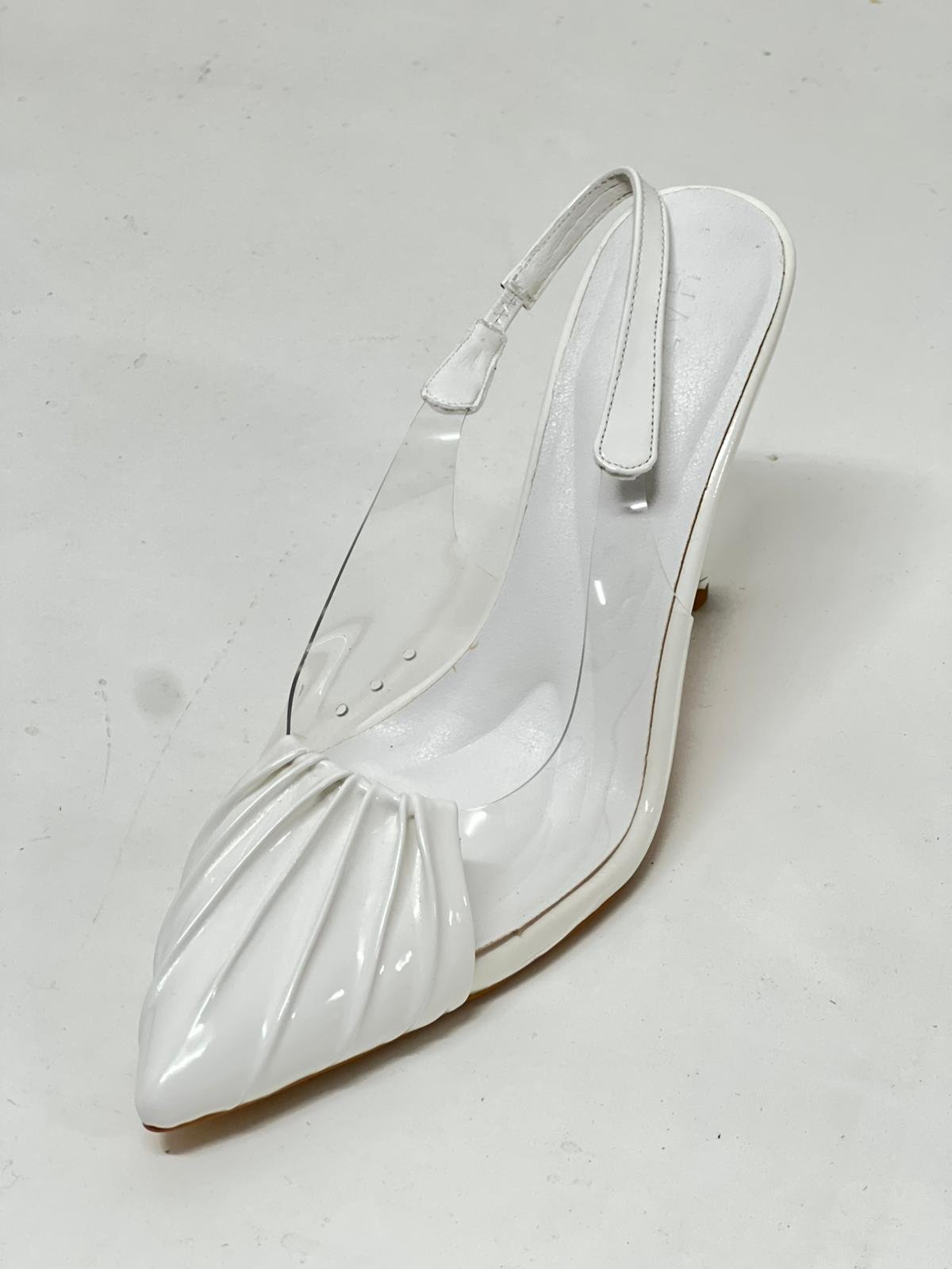 10015-1 كعب شفاف نسائي - الصورة 1